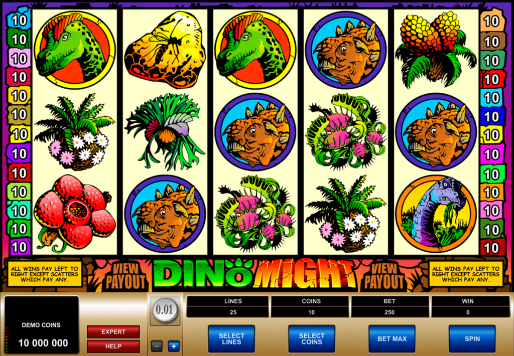 Dino Might Slot Machine